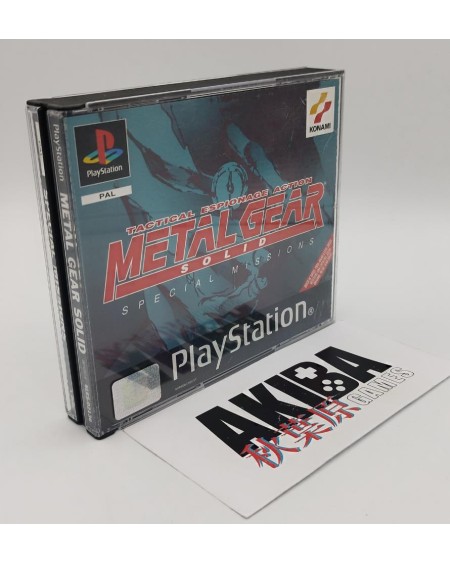 PS1 - Metal Gear Solid Special Mission PAL