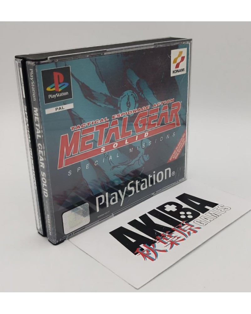 PS1 - Metal Gear Solid Special Mission PAL