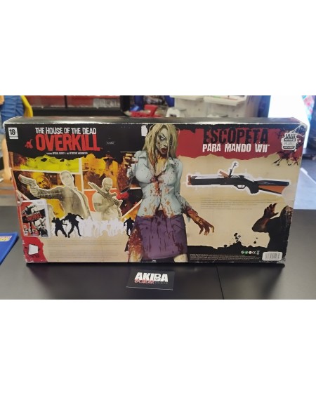Escopeta Overkill Hand Cannon + Juego de Wii