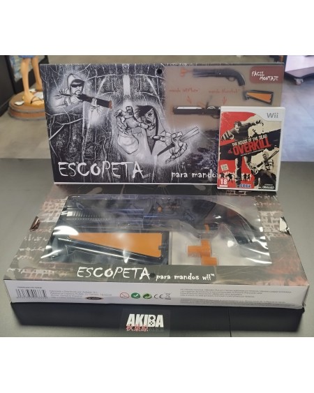 Escopeta Overkill Hand Cannon + Juego de Wii