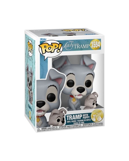 Funko POP! La Dama y el Vagabundo Tramp w/Puppy