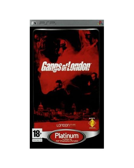 PSP - Gangs of London Platinum PAL