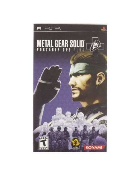 PSP - Metal Gear Solid Portable OPS Plus PAL
