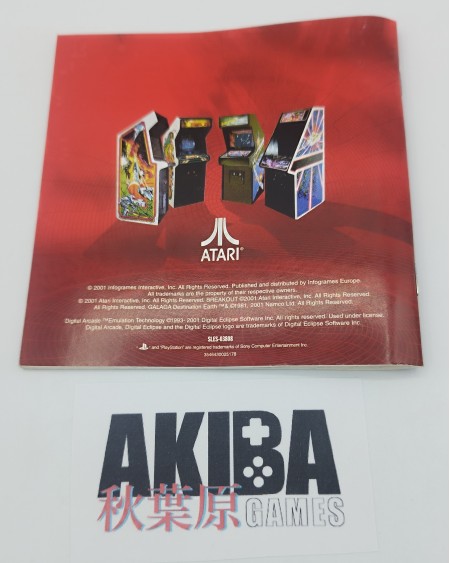 PS1 - Atari Anniversary Edition redux PAL