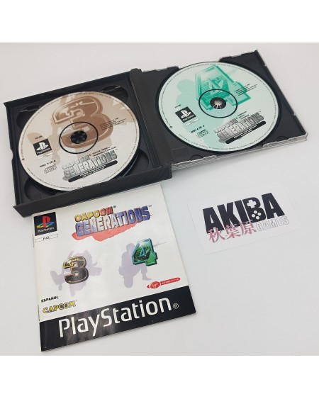 PS1 - Capcom Generations PAL