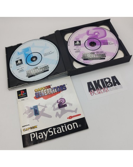 PS1 - Capcom Generations PAL