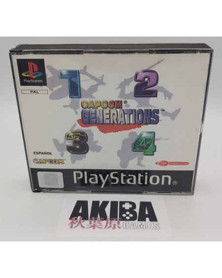 PS1 - Capcom Generations PAL