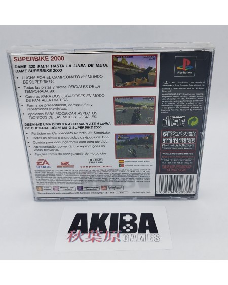PS1 - SuperBike 2000 PAL
