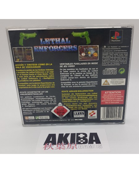 PS1 - Lethal Enforcers PAL
