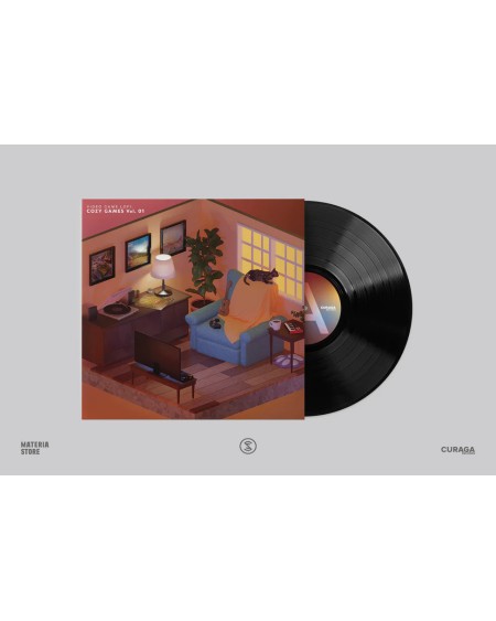 Disco de vinilo | Video Game LoFi: Cozy Games