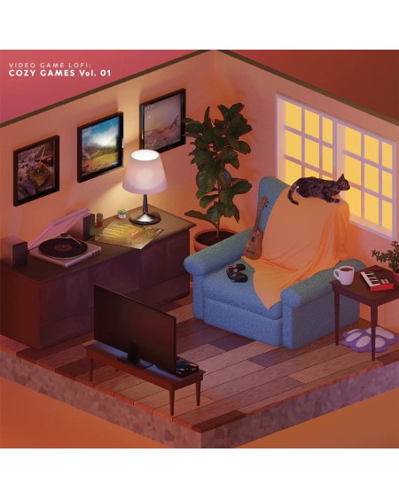 Disco de vinilo | Video Game LoFi: Cozy Games