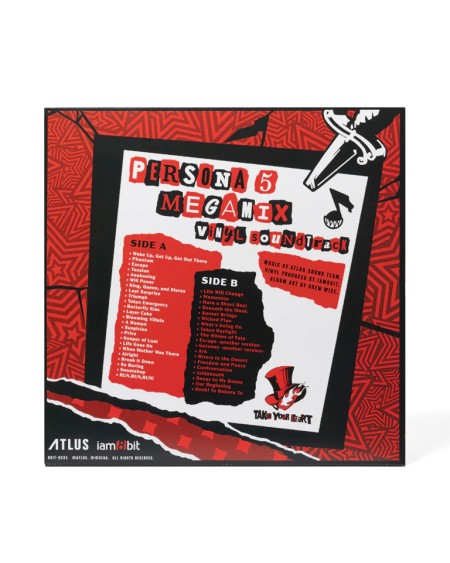 Disco de vinilo Persona 5 Megamix Banda Sonora
