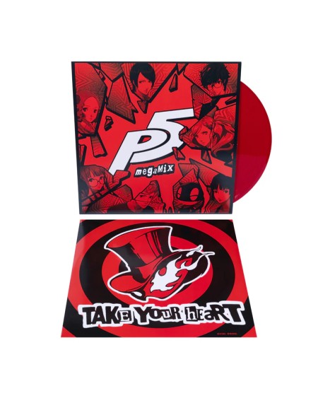 Disco de vinilo Persona 5 Megamix Banda Sonora