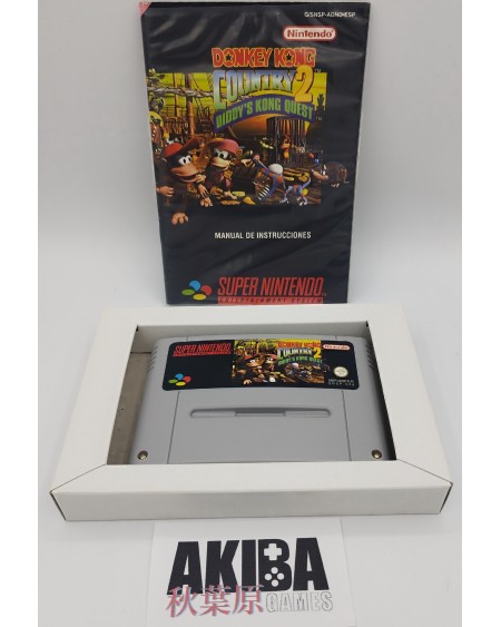 SN - Donkey Kong Country 2 Diddy´s kong PAL