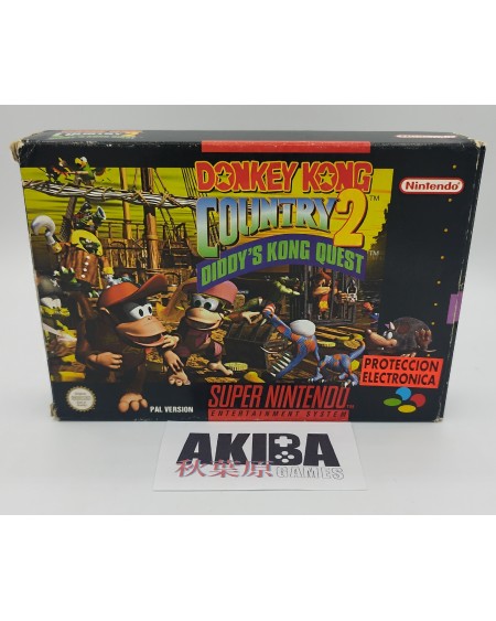 SN - Donkey Kong Country 2 Diddy´s kong PAL