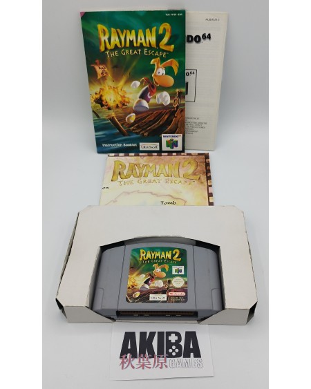 N64 - Rayman 2 + mapa PAL ES