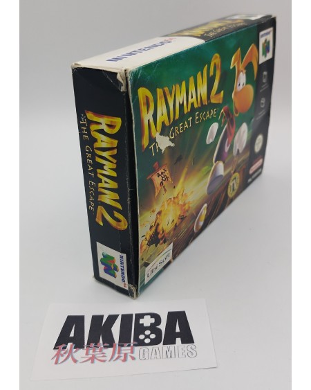 N64 - Rayman 2 + mapa PAL ES