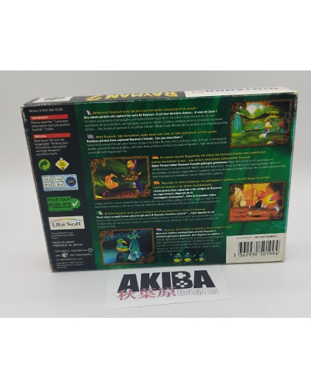 N64 - Rayman 2 + mapa PAL ES