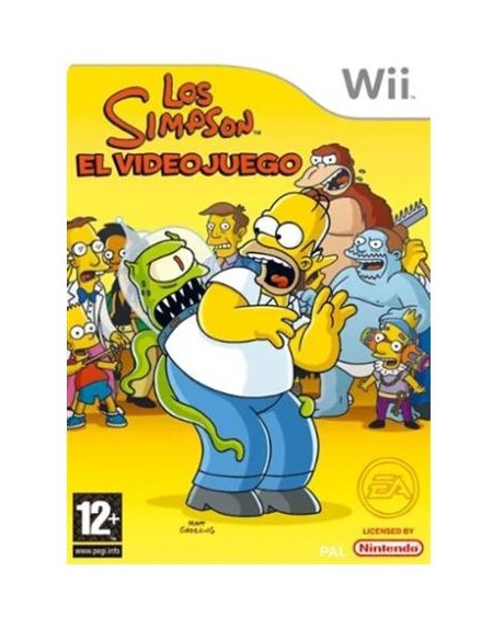 WII - Los Simpson El videojuego PAL ES
