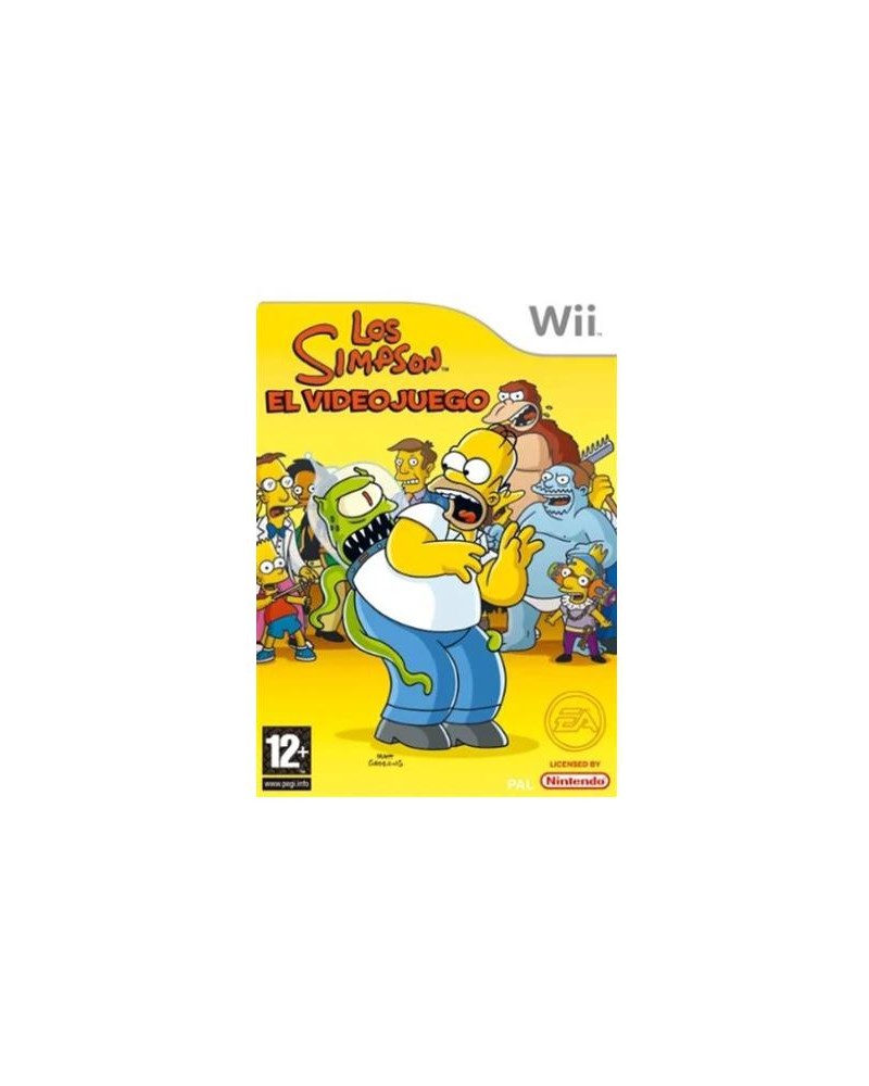 WII - Los Simpson El videojuego PAL ES