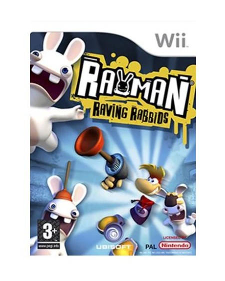 WII - Rayman Raving Rabbids PAL ES