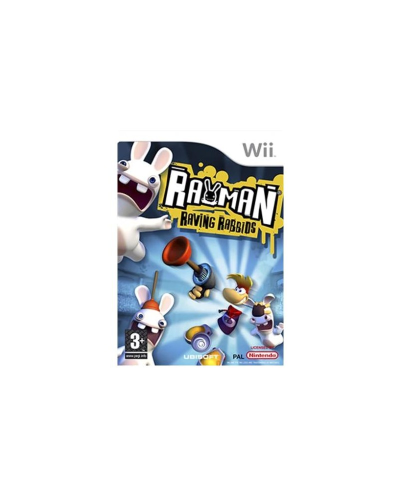 WII - Rayman Raving Rabbids PAL ES