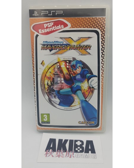 PSP - MegaMan X Maverick Hunter Essentials PAL