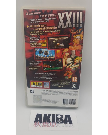 PSP - Metal Slug XX Double X PAL ES