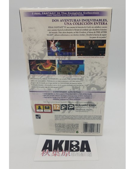PSP - Final Fantasy IV Ed. Collecionista PAL ES