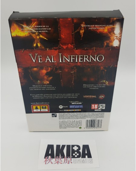PSP - Dante´s Inferno PAL Es
