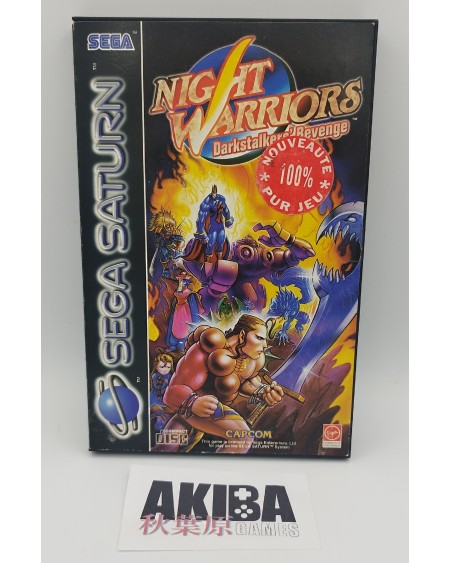 SAT - Night Warriors Darkstalker´s Revenge