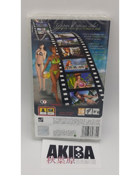 PSP - Dead or alive Paradise PAL ES