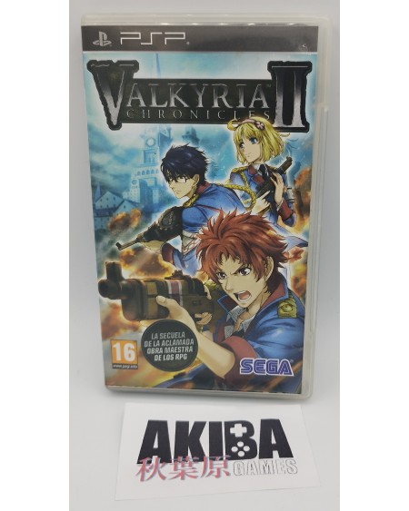 PSP - Valkyria Chronicles II PAL ES