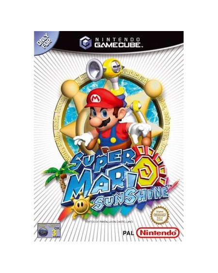 GC - Super mario Sunshine PAL ES