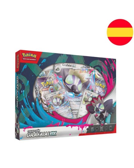 Blister cartas ex box pokémon Grafaiai April
