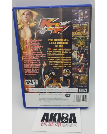 PS2 - King of Fighters Maximum Impact PAL ES
