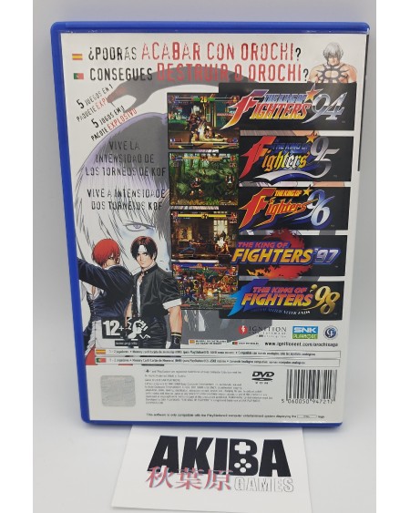 PS2 - King of Fighters Collection Orochi Saga PAL