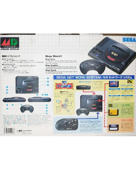 Consola Megadrive Japón