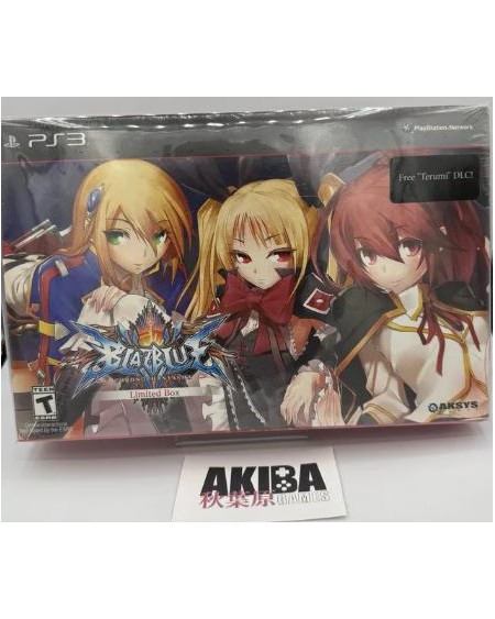 PS3 - Blazblue Chronophantasma Limited Box