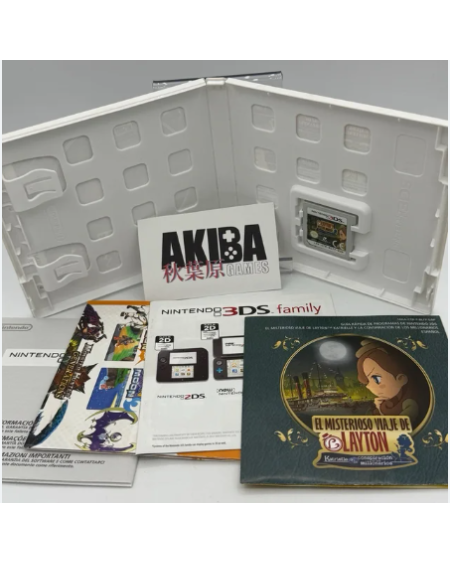 3DS - El misterioso viaje de Layton  PAL ES