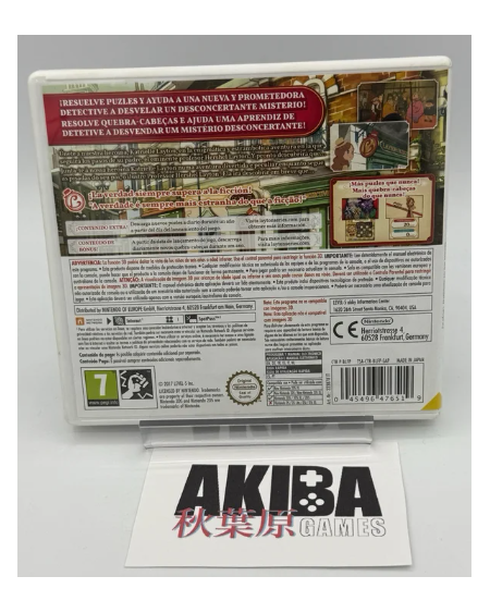 3DS - El misterioso viaje de Layton  PAL ES