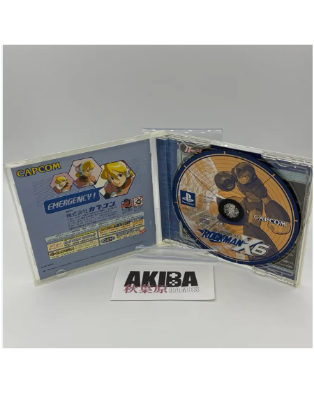 PS1 (JP) - Rockman x6