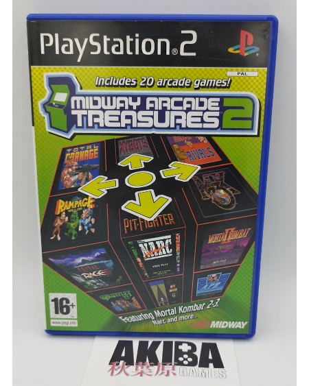 PS2 - Midway Arcade Treasures 2 PAL ES