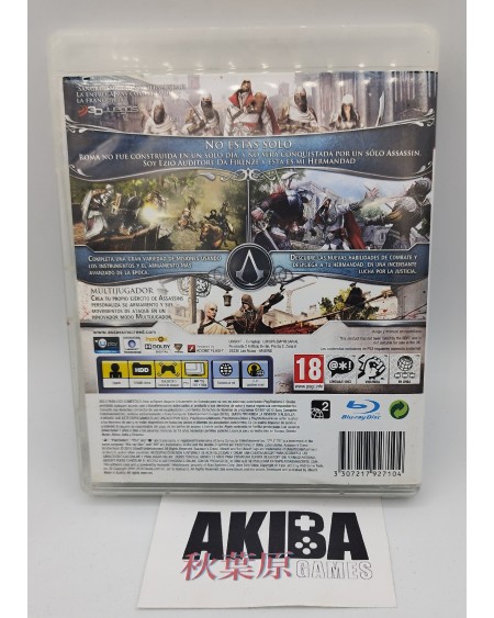 PS3 - Assassin´s Creed Hermandad Codex Ed.