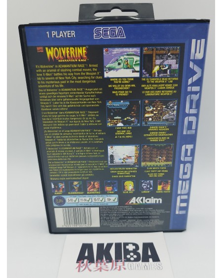 Mega Drive - Wolverine