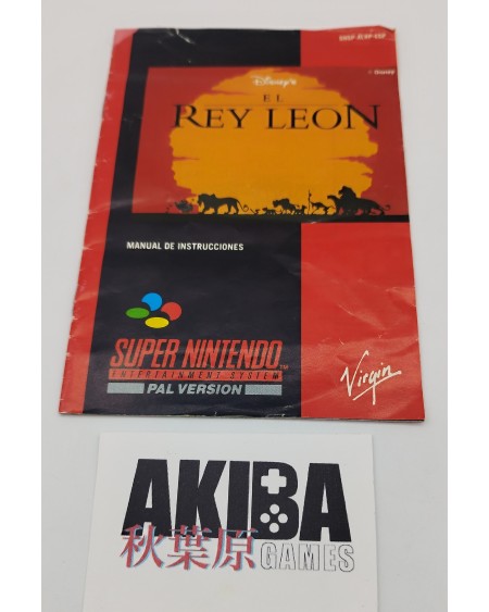 SNES - Rey Leon