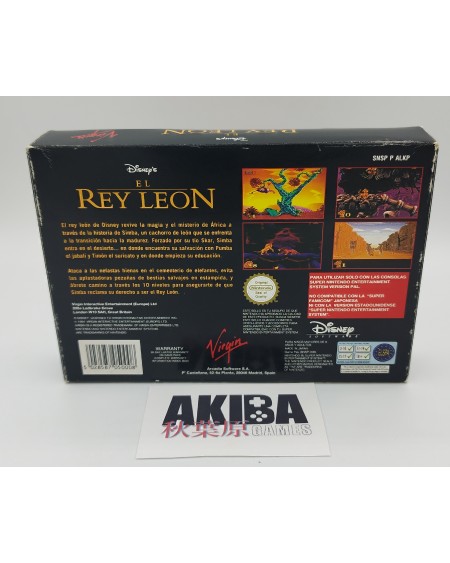 SNES - Rey Leon