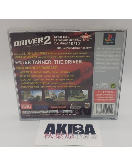 PS1 - Driver 2 Platinum