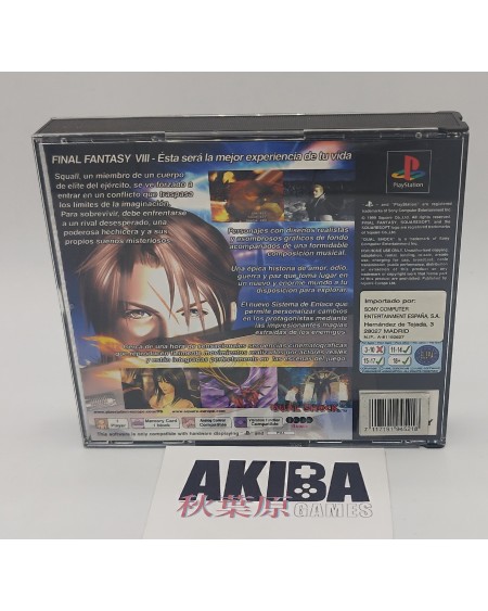 PS1 - Final Fantasy VIII PAL
