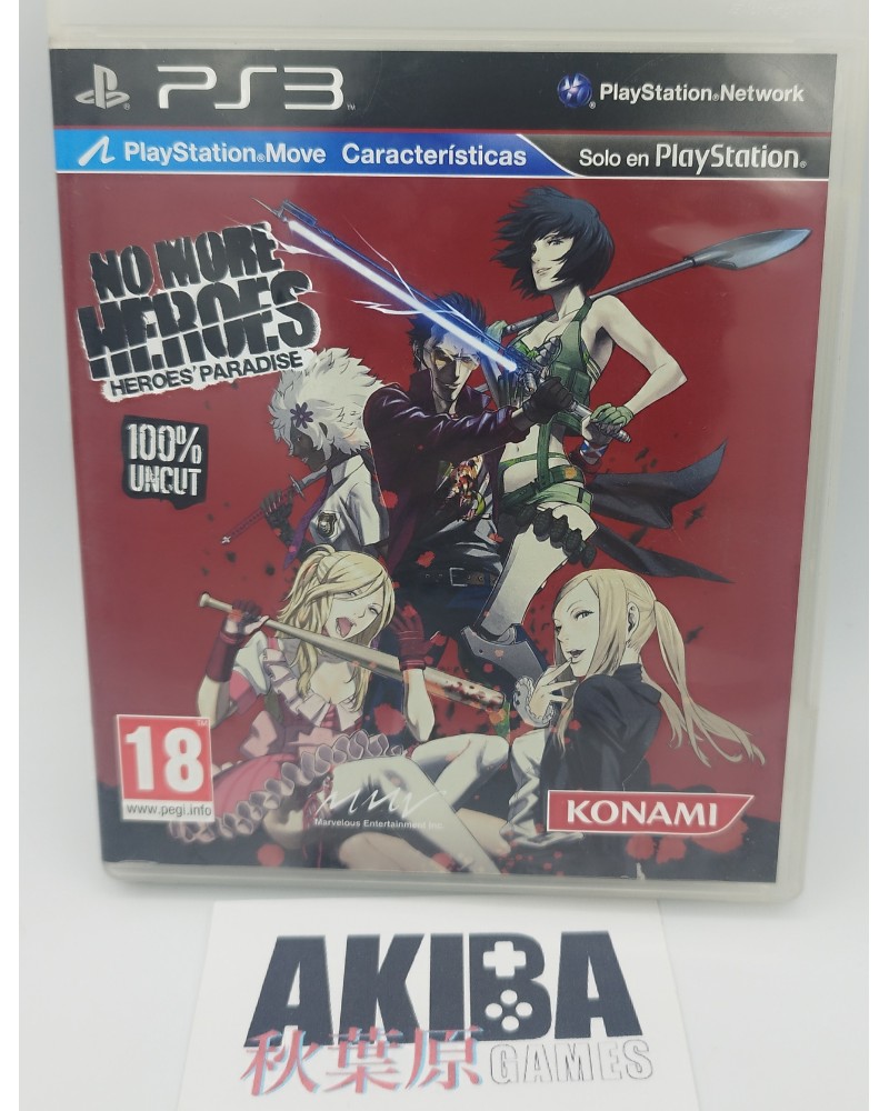 PS3 - No more Heroes  PAL ES